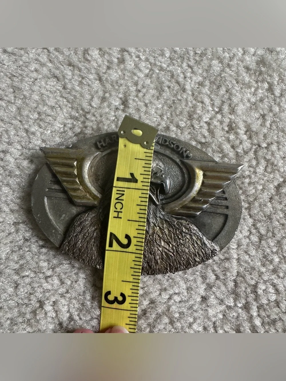 Vintage 1997 Harley Davidson Belt Buckle 